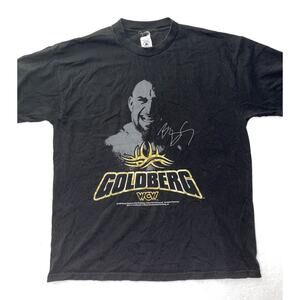 Vintage Goldberg WCW T-Shirt 1998 Men’s XL 90s World Championship Wrestling RARE